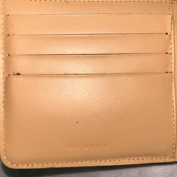 Celine Pink Suede Wallet - Picture 5 of 6